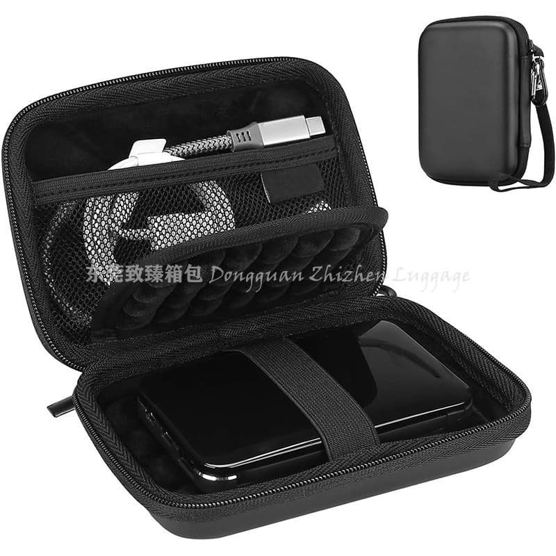 2.5-inch Portable Hard Drive Protective Case Compatible with Canvio Basics/WD Portable External Hard Drive Enclosure
