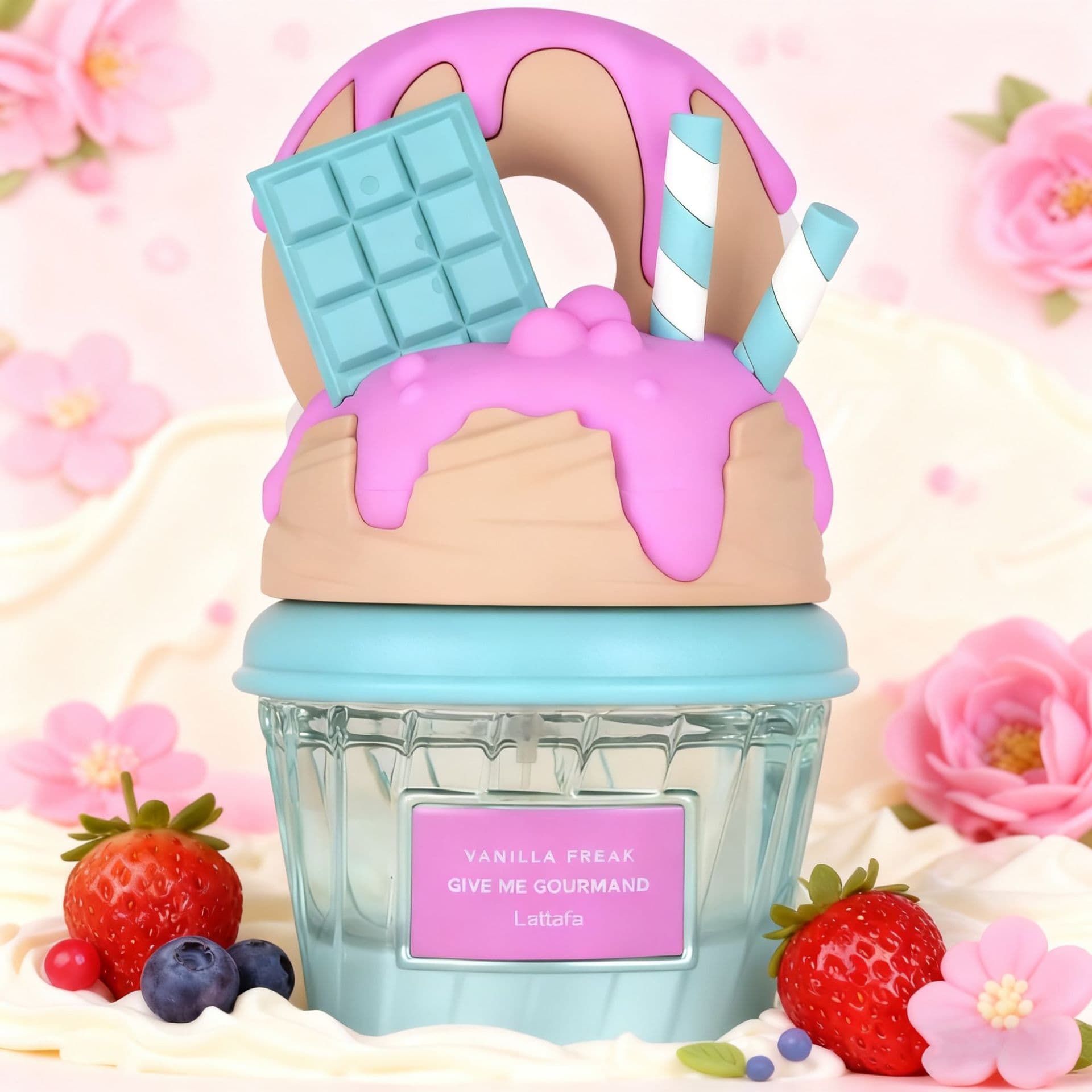 New cross-border hot selling lattafa perfume creative candy cream ice cream perfume foreign trade wholesale