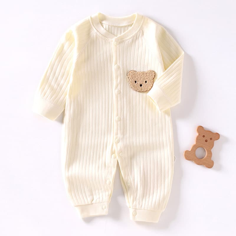 Baby Romper Class A Cotton Four Seasons Spring/Autumn Air Conditioning Suit Boys Girls Crawling Suit Base Layer Bodysuit