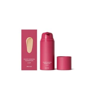 Cross-border In-Stock Natural Color Temperature-Sensing Foundation Liquid, Soft Makeup Look, Long-Lasting Fine Finish, Bright and Clear Foundation Liquid