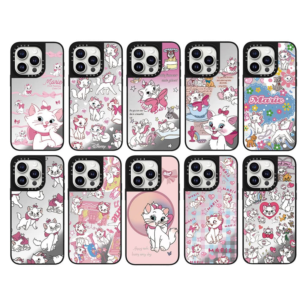 Bow-Tie Cat Mary Cat Series Iphone16Promax Apple 15 Mobile Phone Case 14 Cartoon Cute