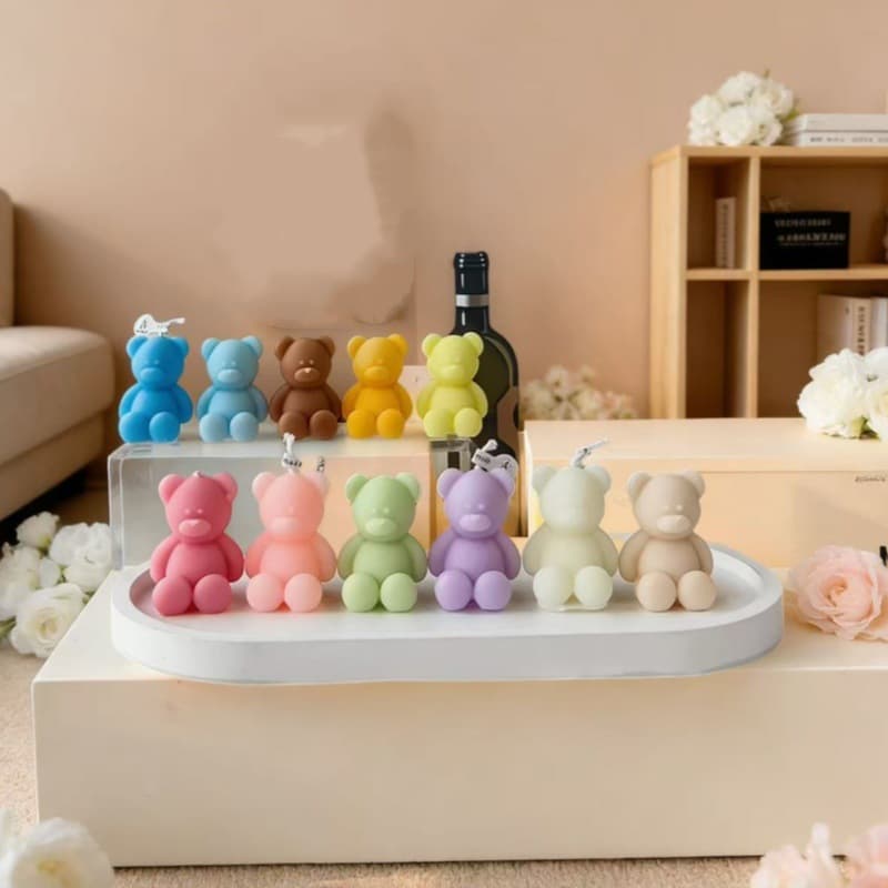 Animal Aroma Candle Silicone Mold DIY Baking Cake Food Grade Silicone DIY Aroma Candle Mold