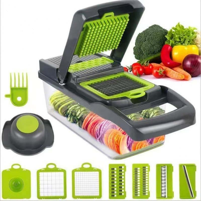 Cross-border Supply Multi-function Vegetable Chopper Dicer Potato Slicer Shredder Slicer Home Essential Tool