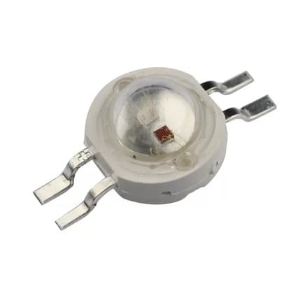High Power 2W LED Bead 4-Pin LED Bead 2-in-1 Blue and White LED Bead Color Optional