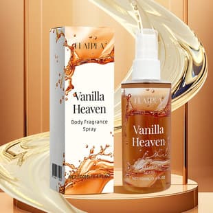 Cross-Border Bestseller Vanilla Body Mist, Alcohol-Free Gentle Formula, Non-Irritating to Skin, Long-Lasting Subtle Fragrance