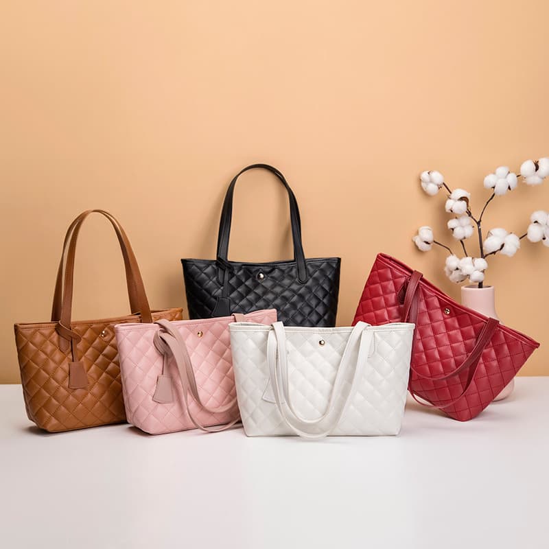 Bags large capacity women 2024tote bags one piece drop shipping mommy bag wholesale rhombus shoulder bag tote bag