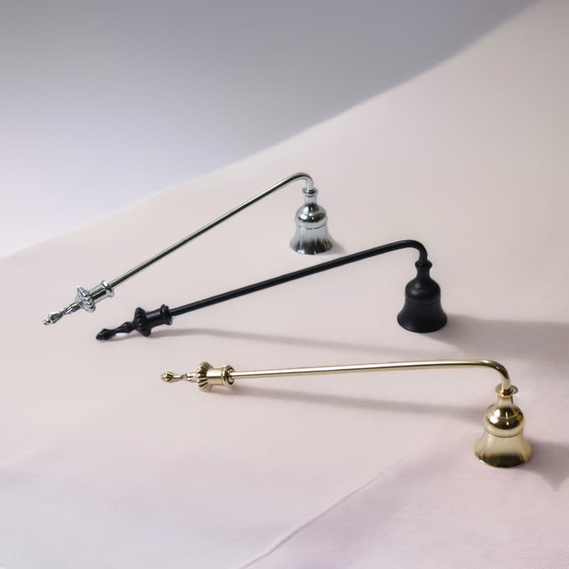 New Cross-Border Candle Snuffer Tool, Candle Snuffer Bell, Metal Small Trumpet Candle Snuffer Cover, No-Blow Candle Lid