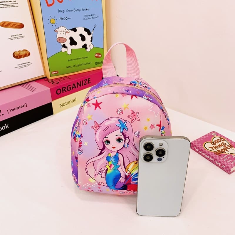 Cute Girls Little Backpack Cartoon Unicorn Toddler Preschool Kindergarten Children's Lightweight Backpack