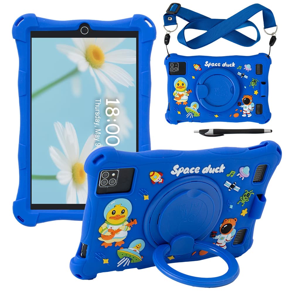 Android Export Tablet PC 8-inch Rotating Cartoon Learning 4G KIDS Tablet