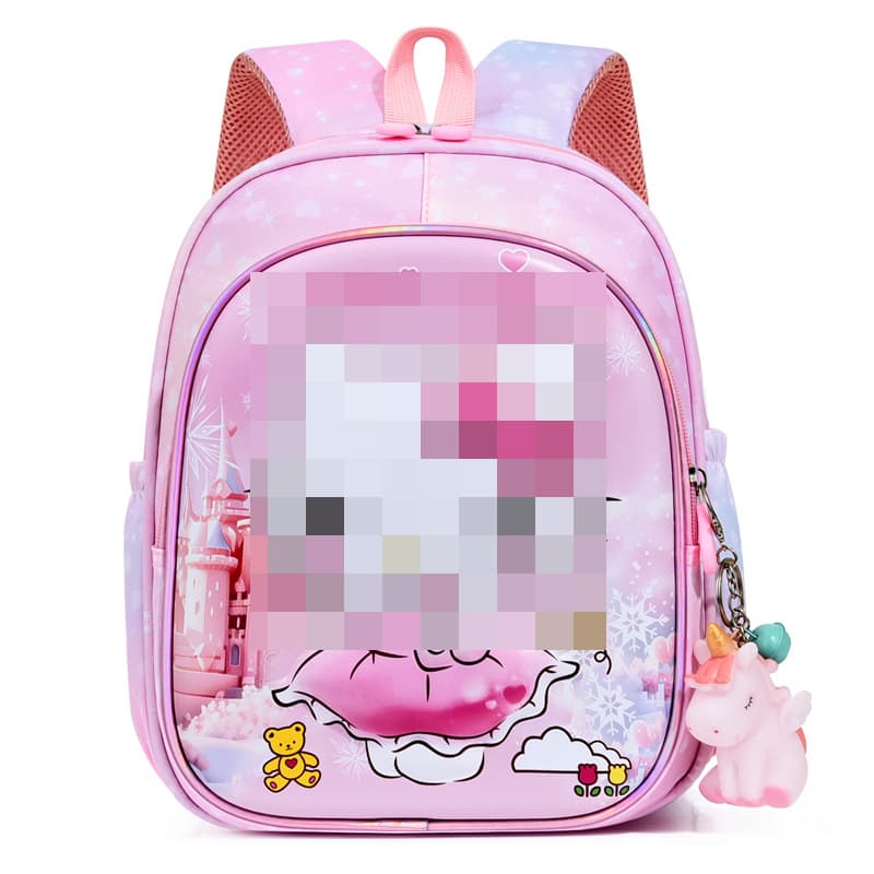 Kids Backpack Cute Cartoon Kindergarten Schoolbag Baby Girl Lightweight Shoulder Bag First Grade Primary School Student Backpack