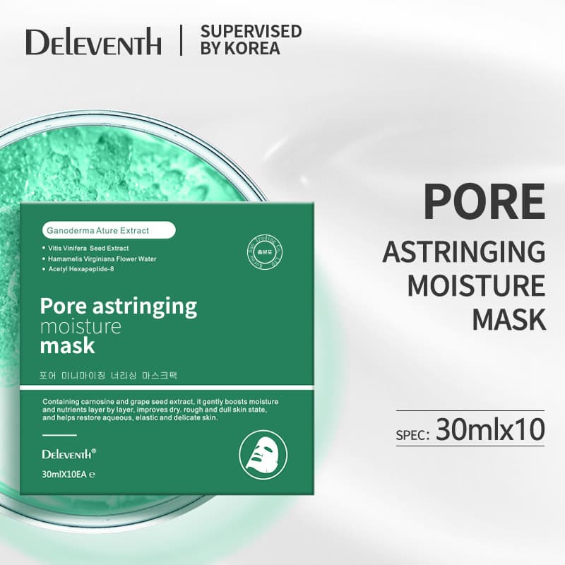 Cross-border Korean DEleventh Pore Refining Skin Nourishing Mask Moisturizing and Cleansing Mask Cosmetics Wholesale