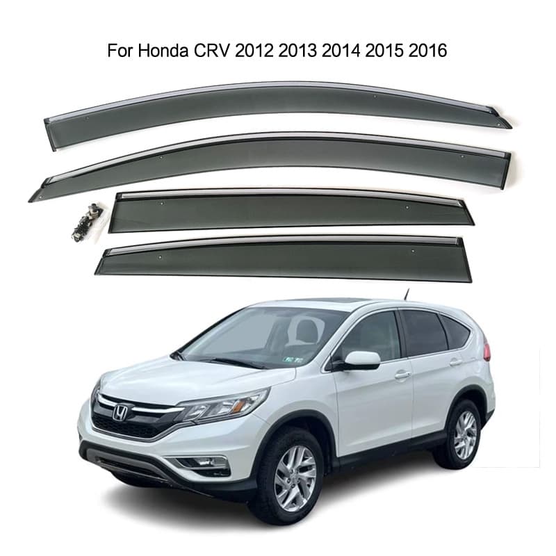 Dedicated Honda 2012-2016 CRV Rain Visor Injection Molded Rain Shield Thickened Window Rain Shield Drop Shipping