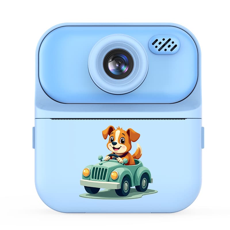 Kids Print Camera Thermal New Cute HD Photography Portable Kids Instant Print Camera Gift
