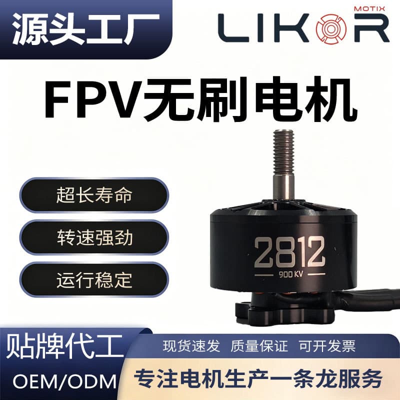 Factory Direct 2812 FPV Brushless Motor 900KV Drone Motor 6S Multirotor Racing Parts