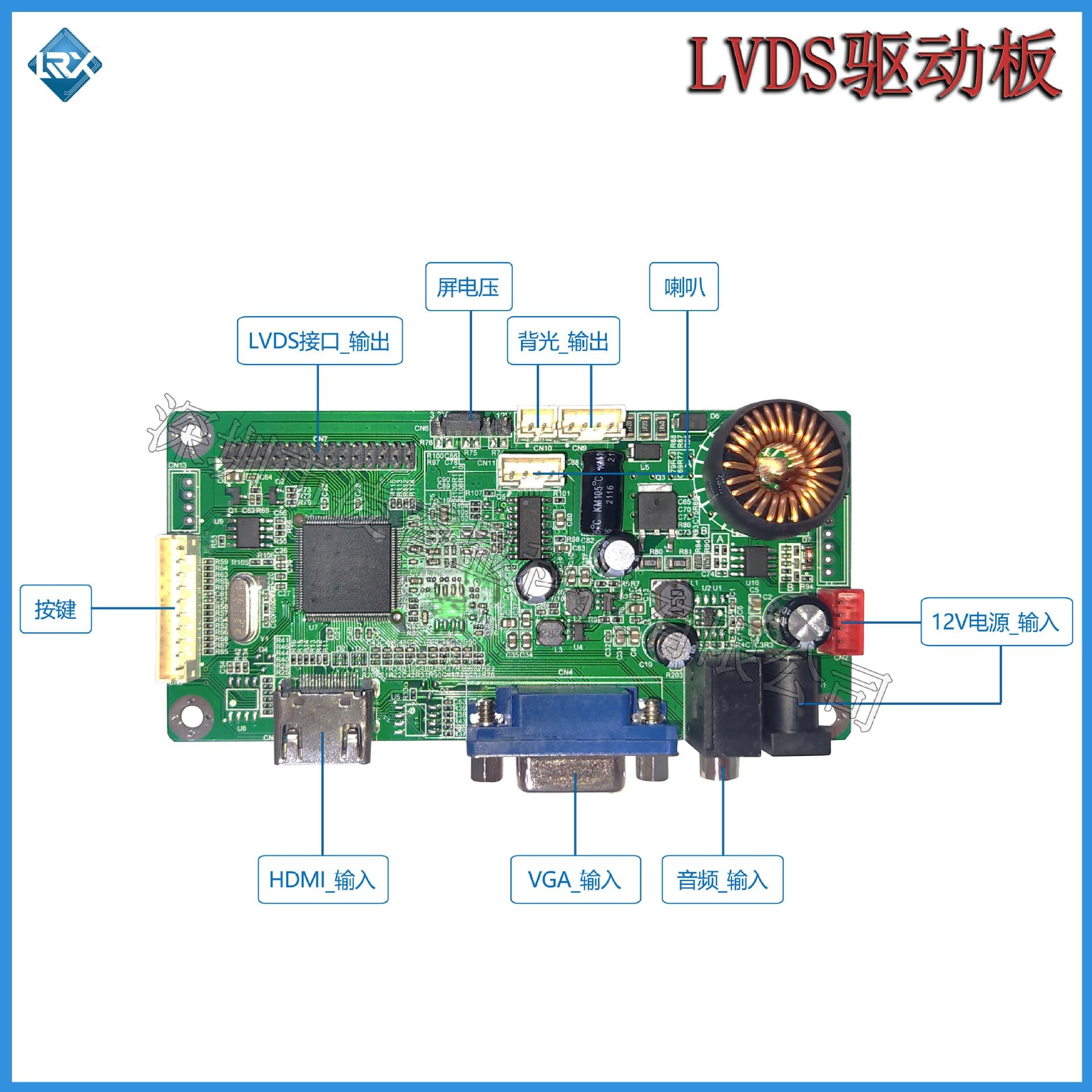 New Original 2513 Mainboard 2513 Driver Board Universal LCD Monitor Driver Mainboard Replacement V58 Driver