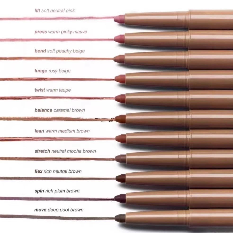 Cross-border Hot Product Rhode Hailey Peptide Lip Shape Matte Highlight Dual-Ended Smooth Lip Liner