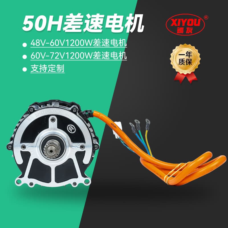 Wholesale 50H Differential Motor Adult Electric Vehicle E-bike Motor Customizable 50H Differential Motor Source Manufacturer