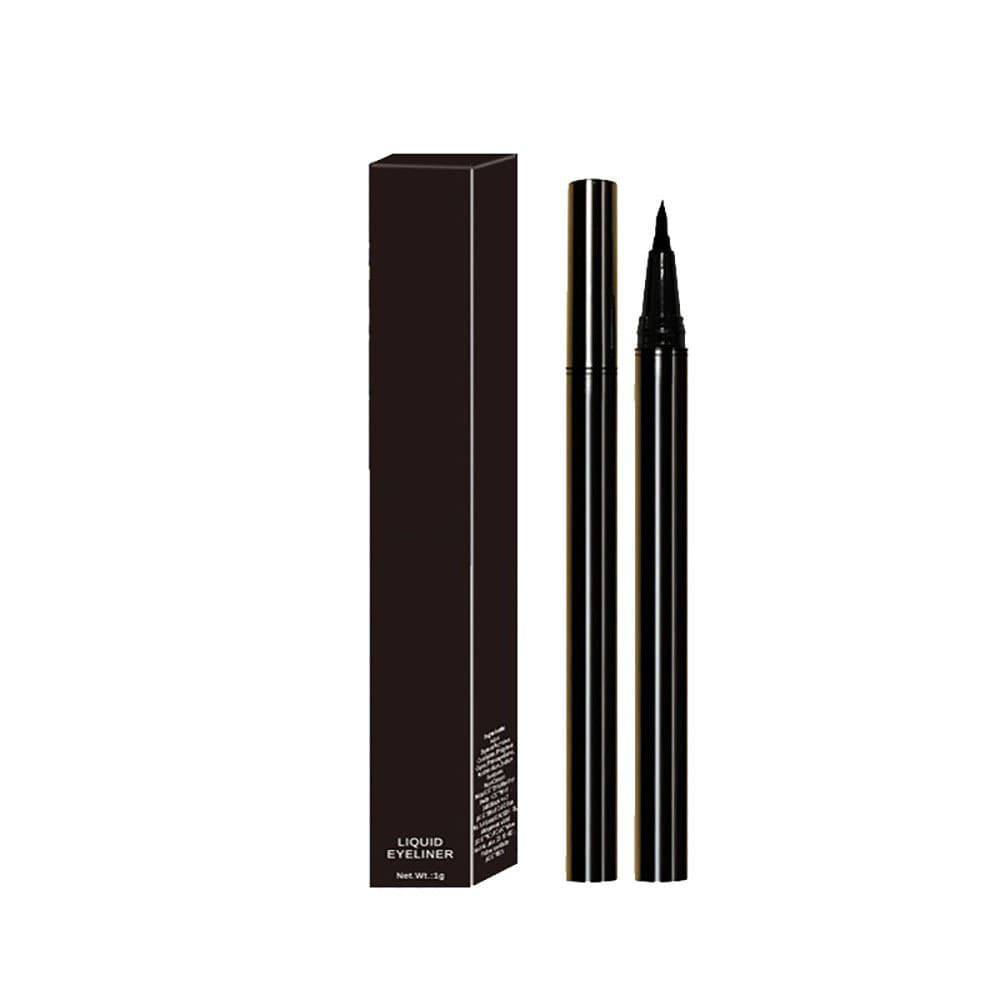 Liquid eyeliner pen Eyeliner black brown neutral eyeliner pen without logo cross-border ready stock
