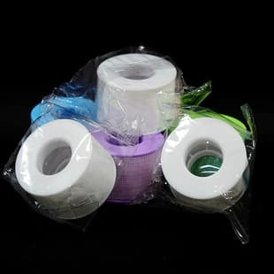 Wholesale Eyelash Extension Isolation Tape Small Large Silicone Gel Tape Individually Packed Lash Tape