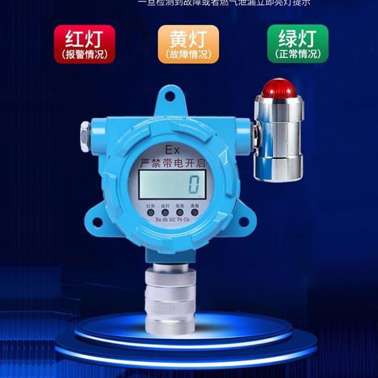 Industrial Explosion-Proof Combustible Gas Detection Alarm for Natural Gas, LPG, Alcohol, Paint, and Oxygen Concentration