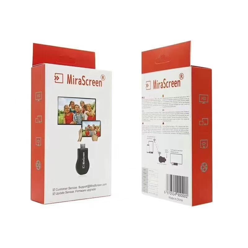 Compatible with Apple, Android, and iOS devices, wireless HDMI push notification, high-definition mobile phone Wi-Fi, TV box, projector, and screen mirroring device.