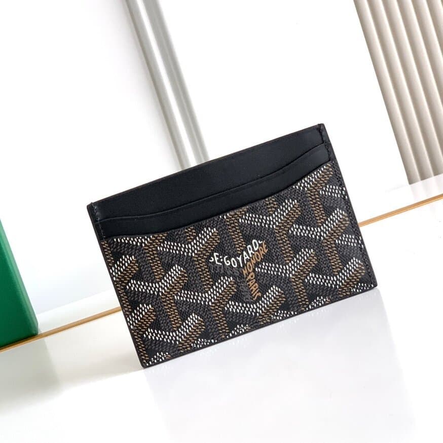 Foreign trade Goya dog tooth card holder, document bag, multi-card slot card holder, coin purse, niche card holder for men and women, high-end product