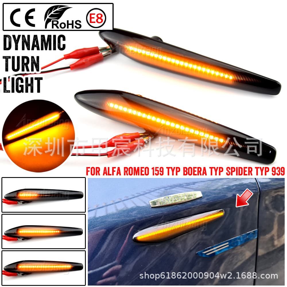 Side fender light for Alfa Romeo 159 Boera/Spider Type939