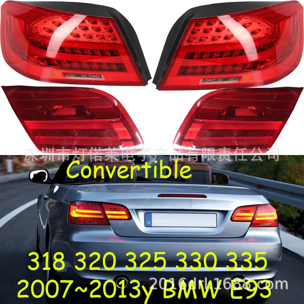 New Genuine for BMW E93 Convertible Tail Light LED Brake Light E93 Rear Bumper Light M3 2007~2013