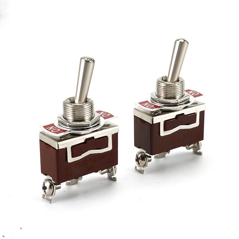 Toggle switch KN3-103 three-legged three-speed car modification high current double reset instantaneous rocker arm waterproof