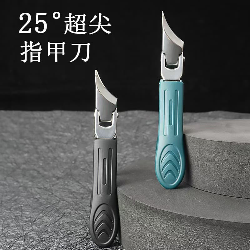 In stock, ultra-sharp nail clippers, eagle beak clippers, slanted fine-tipped nail clippers, stainless steel nail clippers, specially designed for deep penetration into the nail groove.