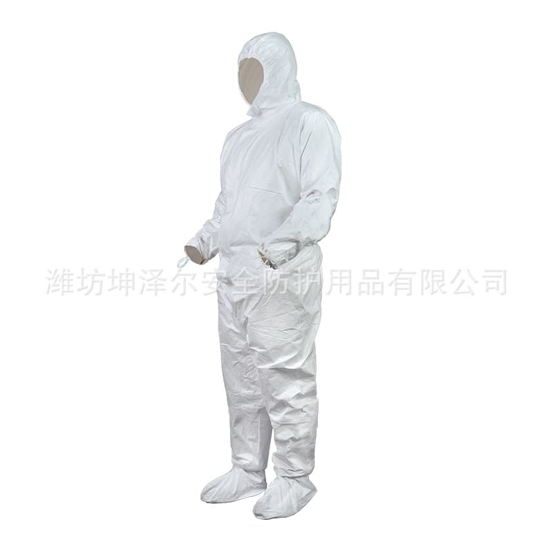A/B Grade ISO5/6 Sterile Disposable Cleanroom Suit K5F4 Four-piece Coverall Pharmaceutical Workshop Biological Laboratory