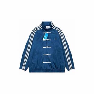 Cross-border trade clover jacket for men and women, loose and casual 2026 new Chinese-style jacket for spring and autumn, trendy Tang suit top