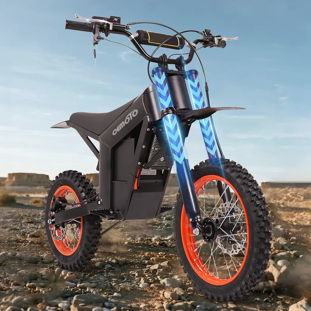 Overseas Warehouse Light Two-Wheel Electric Motorcycle Off-Road Lightweight Long Range High Power Electric Motorcycle
