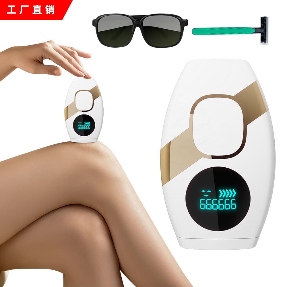 Factory Direct Wholesale IPL Laser Hair Removal Device Home Use Painless Hair Remover Painless Intense Pulsed Light IPL Hair Removal