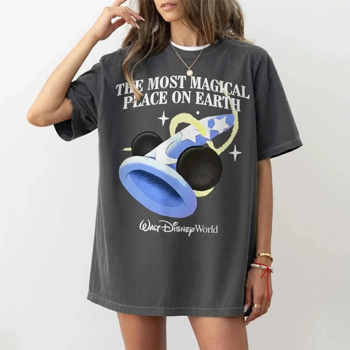 Vintage Disney Walt Disney World T-Shirt, The Most Magical Place on Earth T-Shirt, Magic Kingdom