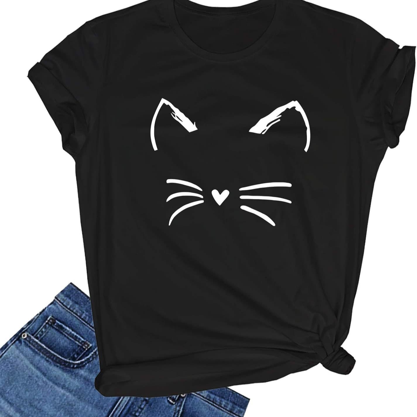 LOOKFACE Women's Cute T Shirt Junior Tops Teen Girls Graphic