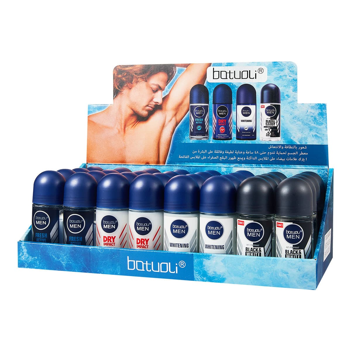 Cross-border trade antiperspirant, deodorant, roll-on, refreshing and clean antiperspirant, underarm deodorant wholesale.