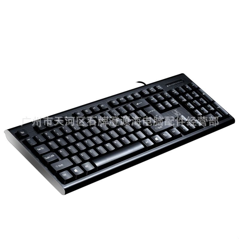 Zhuiguangbao Q9 Wired Keyboard PS2 Round Port USB for Laptop Desktop Office Typing Home Keyboard