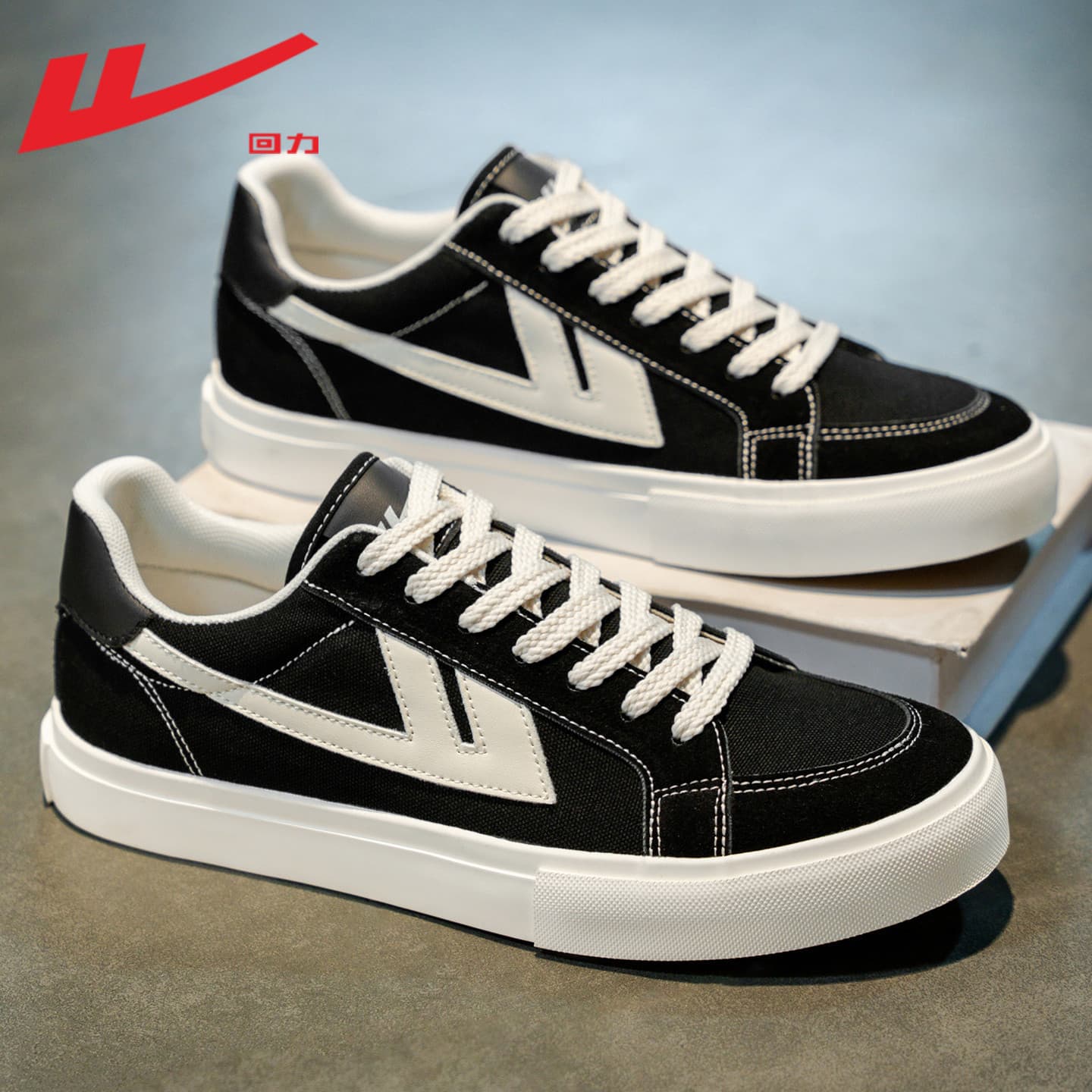 Warrior Shoes Men's Canvas Sneakers, New Autumn Style, Versatile Fashion Casual Sports Shoes, Men's Plimsolls