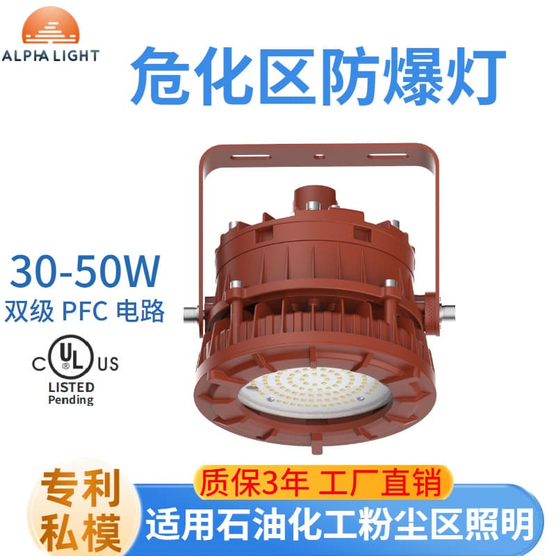 LED Explosion-Proof Light, Mine LED Explosion-Proof Platform Light, Gas Station Light, Industrial Light, High Bay Light for Warehouse, Workshop, Factory Area, Waterproof