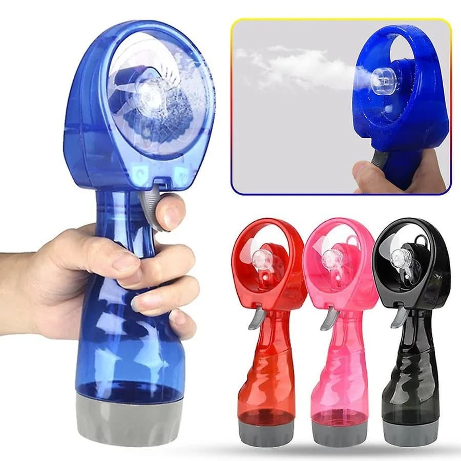 Cross-Border Summer Handheld Spray Fan Misting Fan Cooling Cool Breeze Mini Humidifier Air Cooler