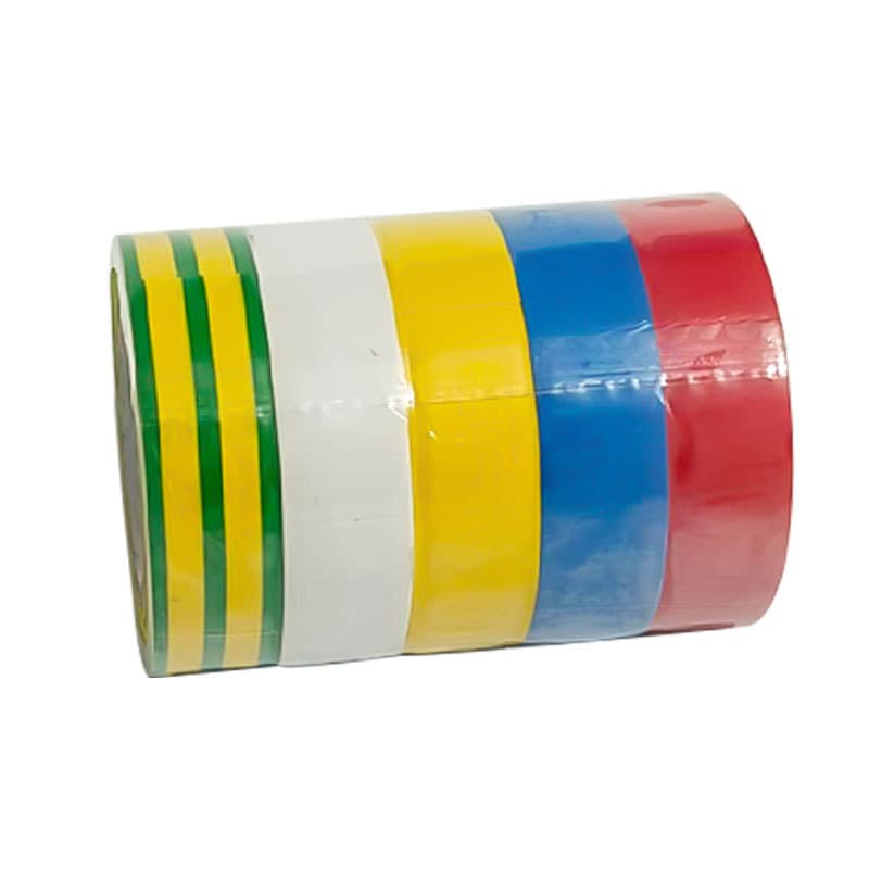 PVC Electrical Insulation Tape, High Adhesion, High Temperature and High Voltage Resistant, Cold Resistant, Colorful Flame Retardant Safety CE Black Electrical Tape