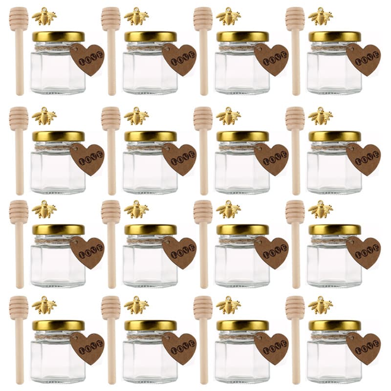 Packaging/glass Bottle/glass Bottle - Clear Square Bottle Black Lid White Print