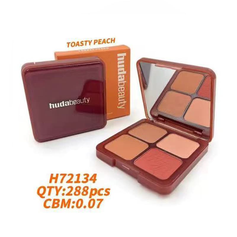 HUDABEAUTY BLUSHLIGHTERS PALETTE Matte Filter Blush Palette Makeup