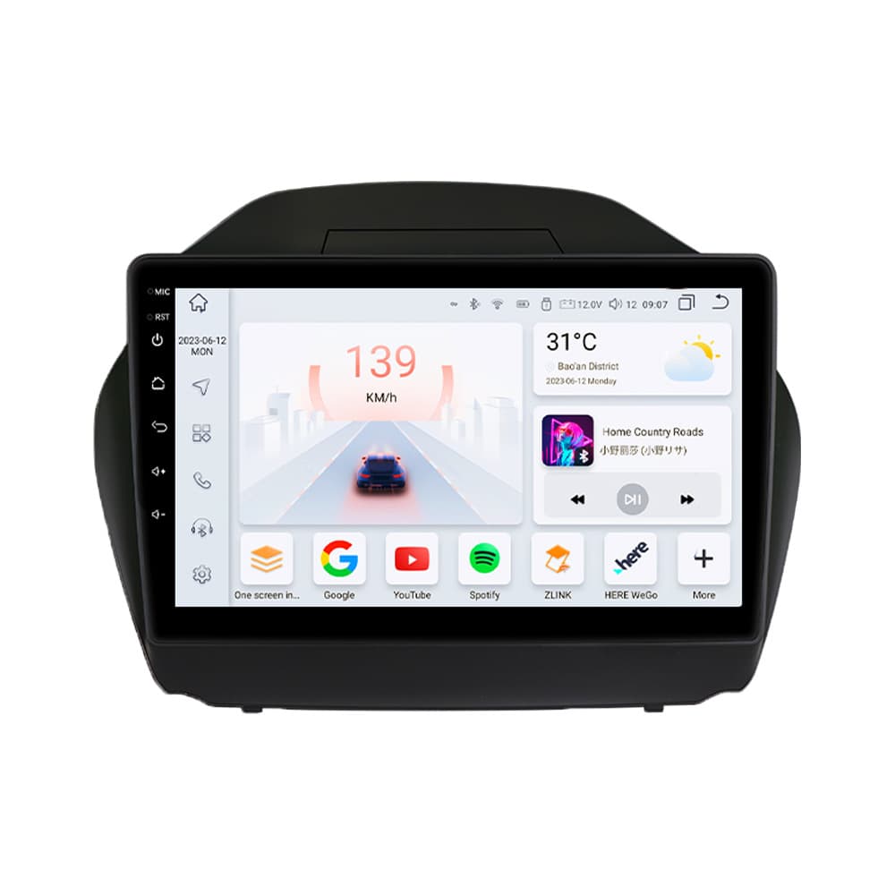 10-inch Android GPS Navigation Car Stereo for 2011-2017 Hyundai IX35 with Reverse Camera
