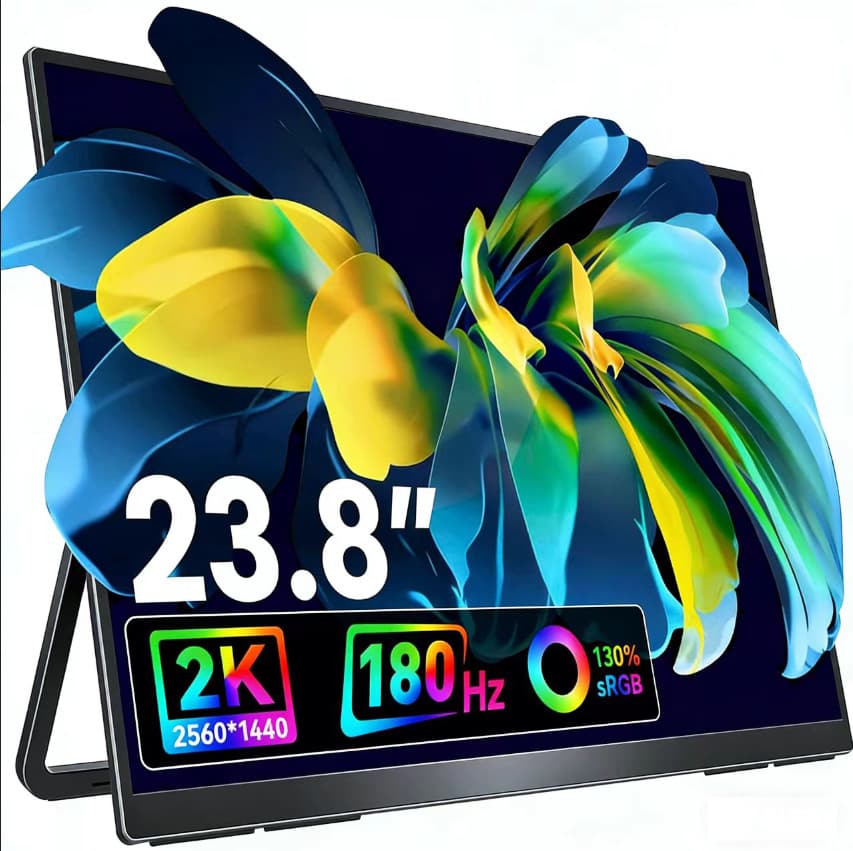 23.8-inch monitor 180Hz IPS computer expansion screen PS4/5 external screen 2K secondary screen portable monitor
