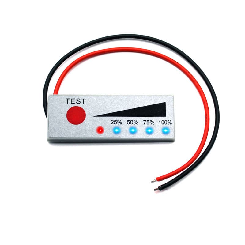 Battery power percentage display light panel Battery power indicator Lithium battery power percentage display table