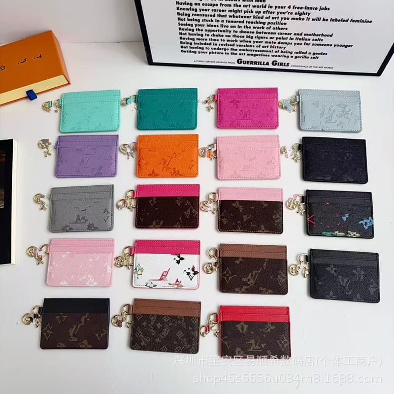 Cross-Border Card Holder Card Case Multi-Function Card Slot Small Wallet ID Card Coin Purse Couple Universal Card Case Card Protector