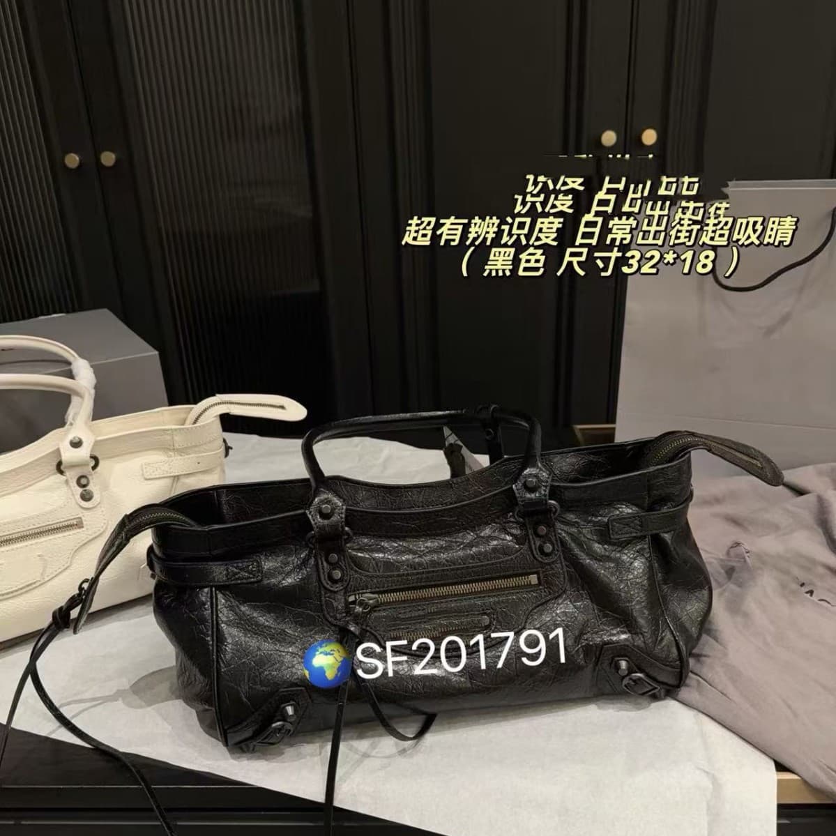New trendy Neo cagole three-in-one motorcycle bag high quality trendy and cool hot girl rivet cross-body handbag genuine leather