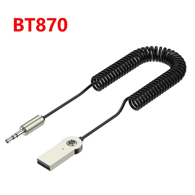 Select Car Audio Bluetooth Receiver Built-in Microphone Bluetooth Hands-free Call Navigation Announcement Music Playback